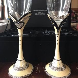 Mr & Mrs Champagne Flutes